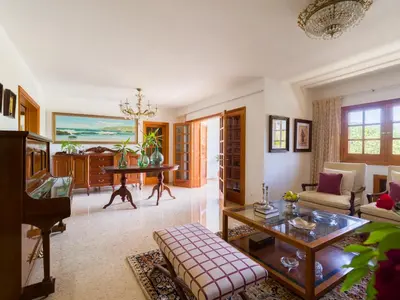 Zona de estar de Pension Casa Esperanza