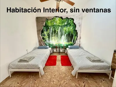 Cama o camas de una habitación en Rooms La Laja 3
