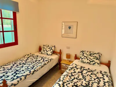 Cama o camas de una habitación en Casa Heidi