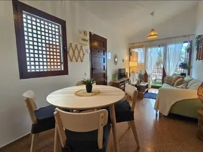 Zona de estar de Canary-Holiday Balandros