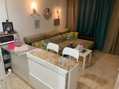 Zona de estar de Teneguia-Yumbo Apart