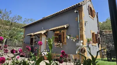 Jardín al aire libre en Finca Las Tejas