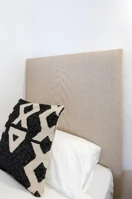 Cama o camas de una habitación en Bungalow con piscina en Maspalomas LC1