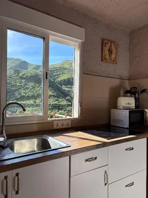 Una cocina o zona de cocina en El Refugio de Juncalillo