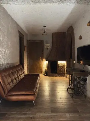 Zona de estar de El Refugio de Juncalillo