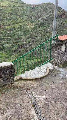 Paisaje cerca de este chalet de montaña