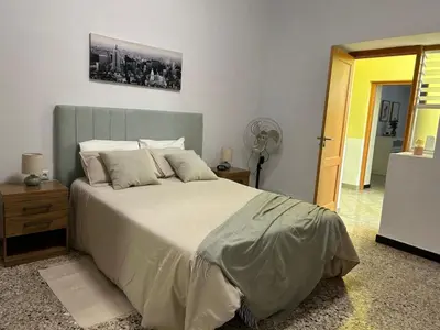Cama o camas de una habitación en Holiday Home Edara Home - Haus mit privatem Garten by Interhome