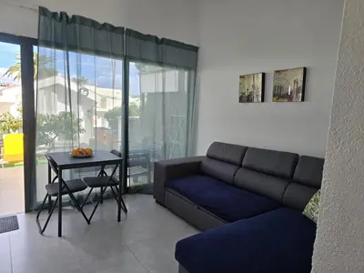 Zona de estar de Europe Sun Bungalow