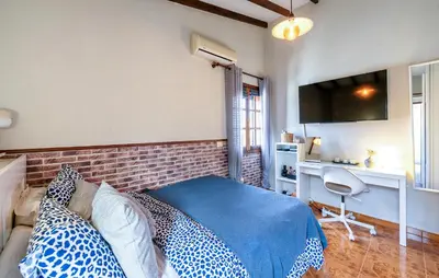 Cama o camas de una habitación en Gorgeous Home In Valsequillo
