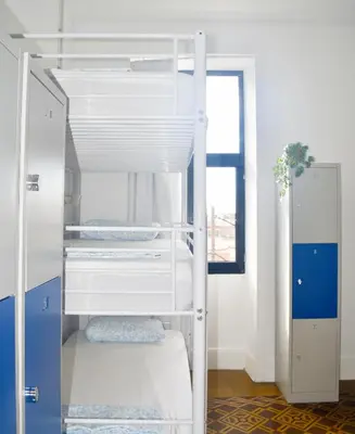 Cama o camas de una habitación en La Isleta Nest Hostel