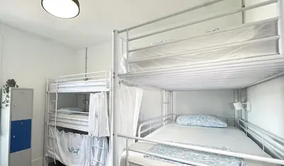 Cama o camas de una habitación en La Isleta Nest Hostel