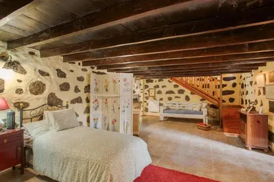 Cama o camas de una habitación en Ancana