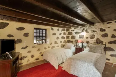 Cama o camas de una habitación en Ancana