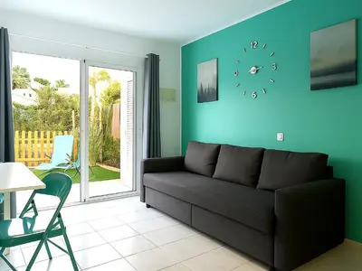 Zona de estar de Maspalomas Green Oasis 1404