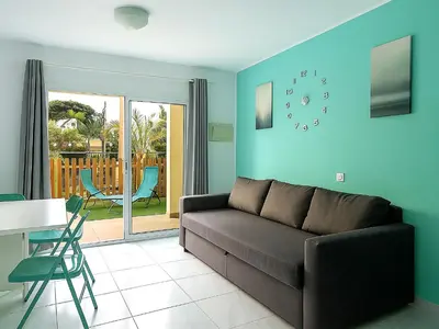 Zona de estar de Maspalomas Green Oasis 1404