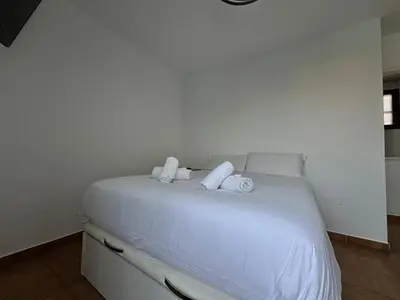 Cama o camas de una habitación en Click&Guest - Pool View Terrace in Maspalomas