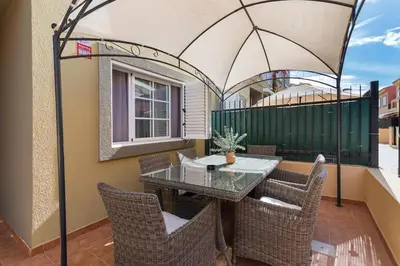Zona de estar de Bungalow - Playa Maspalomas