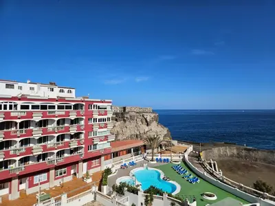 Piscina en o cerca de Apartamento Costero con Piscina en Telde
