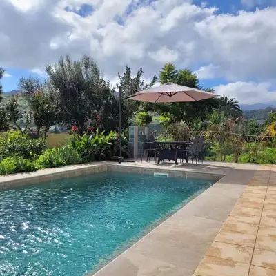 Villa with a private heated pool at more than 27ºC