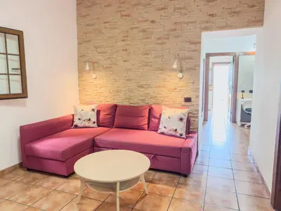 Zona de estar de Chill & Waves El Altillo - Sea Lovers