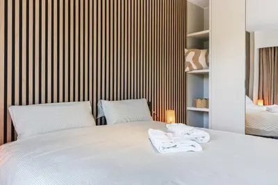 Cama o camas de una habitación en Casa Aguacates
