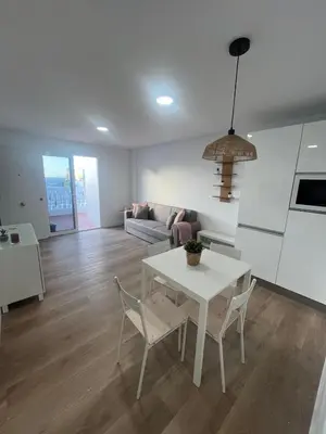 Una cocina o zona de cocina en Azulito Suite