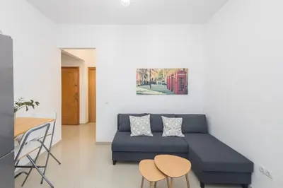 Zona de estar de La Casita de Bruno Balcony House