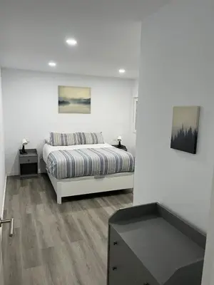 Cama o camas de una habitación en Sweet Flat Renovated 4 Pax