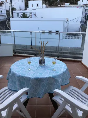 Un balcón o terraza de Alojamiento en Playa de Mogán