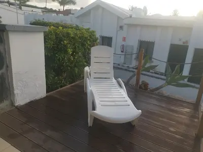 Un balcón o terraza de Bungalow in Maspalomas
