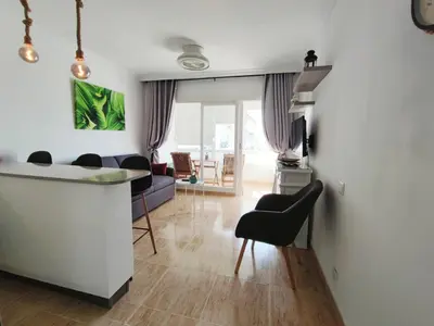 Zona de estar de Apartamento near jumbo