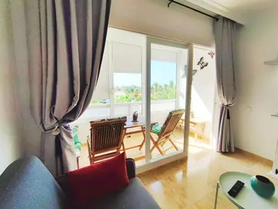 Zona de estar de Apartamento near jumbo