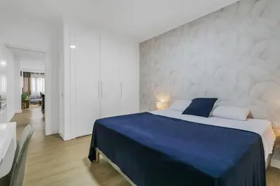 Cama o camas de una habitación en Canteras Modern 2BR