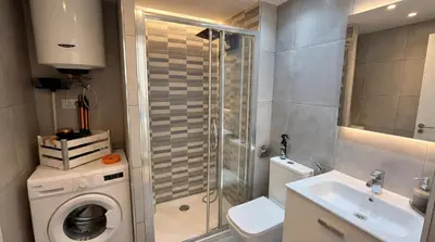 Un baño de Elena's Ocean Oasis