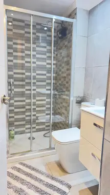 Un baño de Elena's Ocean Oasis