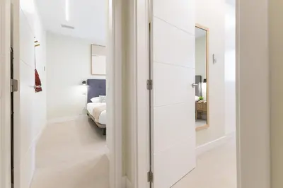 Cama o camas de una habitación en Brisamar Suites I by VillaGranCanaria