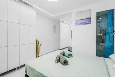 Cama o camas de una habitación en Endless Seaview Patalavaca