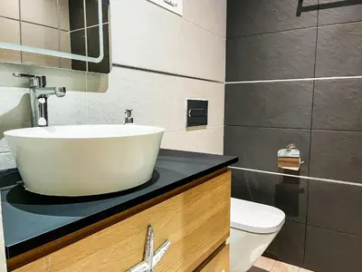 Un baño de Casa Arno - Lovely Renovated Apartment In Playa De Mogan