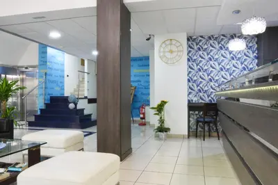 Una cocina o zona de cocina en Apartamentos Tinoca