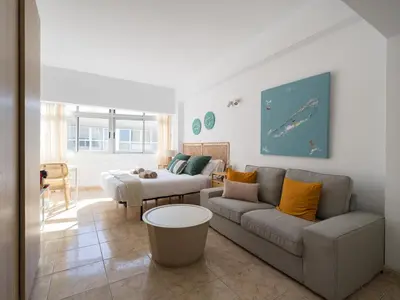 Zona de estar de Apartamento Playa 48