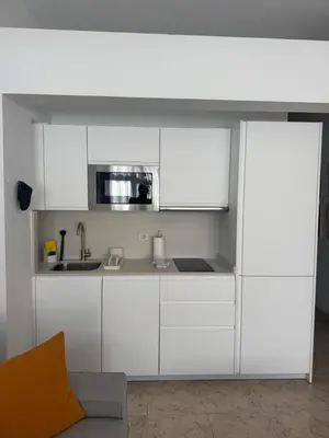 Una cocina o zona de cocina en Apartamento Playa 48