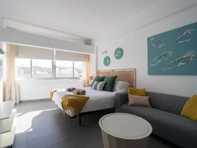 Zona de estar de Apartamento Playa 58