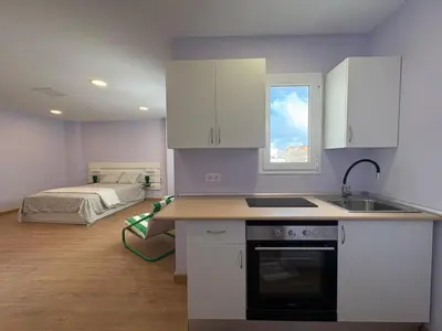 Una cocina o zona de cocina en Padilla Beach Flat