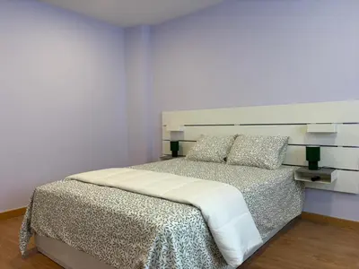 Cama o camas de una habitación en Padilla Beach Flat