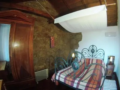 Zona de estar de Holiday Home Landhaus Pepita la de las flores by Interhome