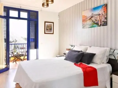 Cama o camas de una habitación en Holiday Home in Costa Meloneras mit Großem gemeinsamem Pool by Interhome