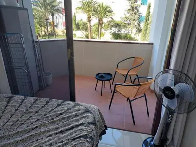Un balcón o terraza de Apartment Wohnung Agaete Parque by Interhome