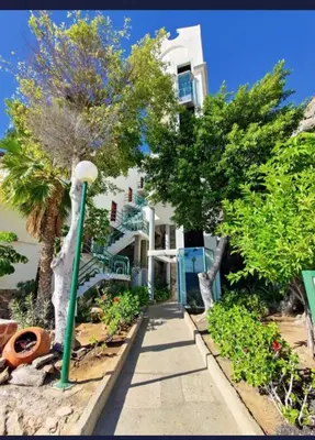 Jardín al aire libre en Ocean view Apartment Schwald