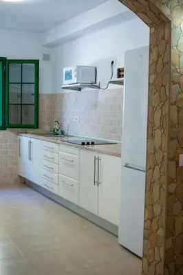 Una cocina o zona de cocina en Natura punta