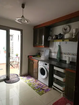 Una cocina o zona de cocina en Charming Holiday House in Las Palmas with City Views